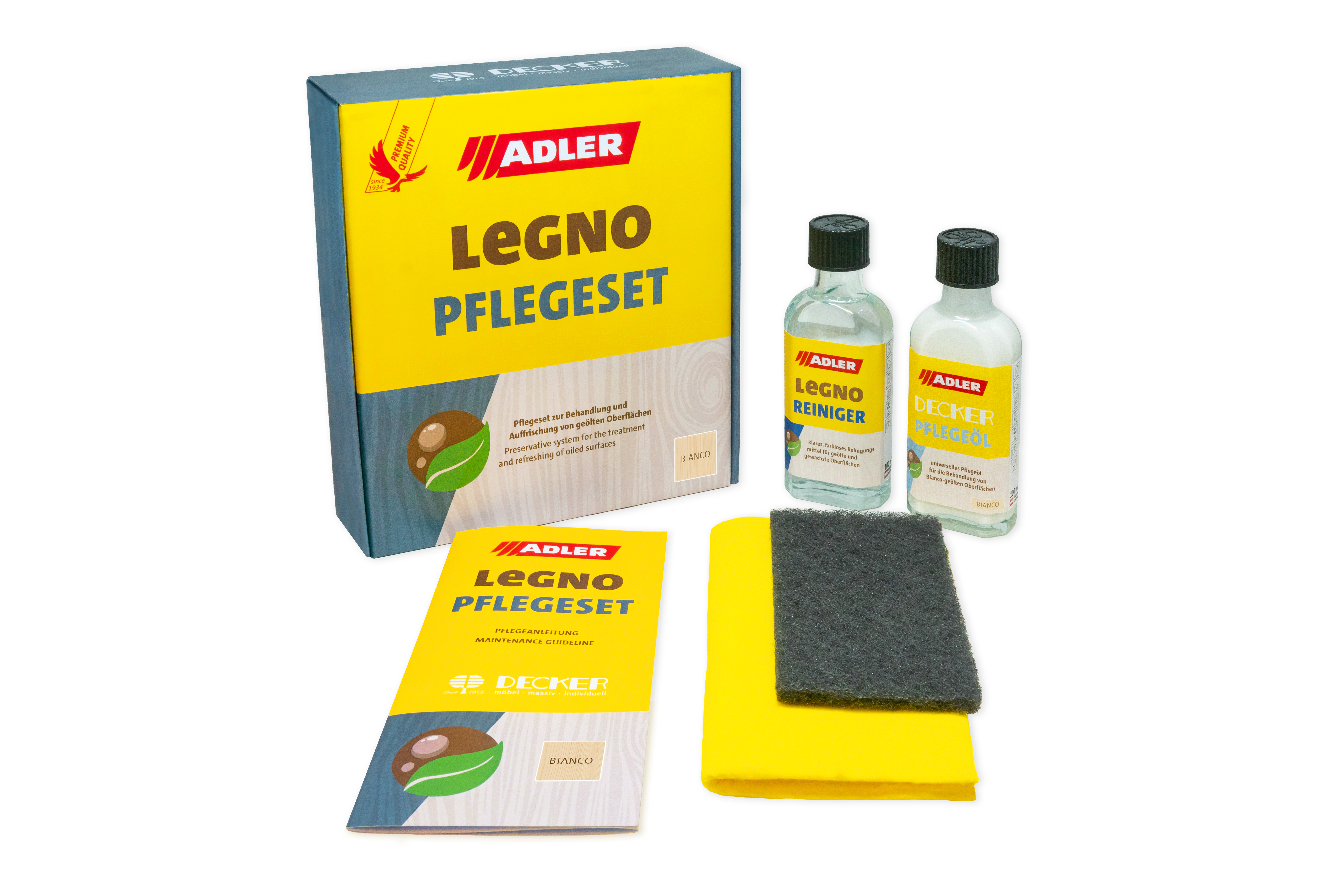 Pflegeset für bianco geölte Oberflächen